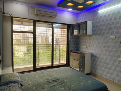 Bedroom Image of 1365 Sq.ft 3 BHK Apartment / Flat for rent in Builder Daffodil Tower, Malad West Mumbai for Rs. 99000