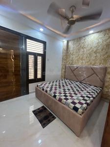 Bedroom Image of 700 Sq.ft 2 BHK Builder Floor for rent in Uttam Nagar New Delhi for Rs. 23000
