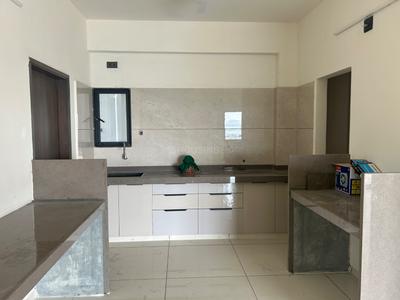Kitchen Image of 1368 Sq.ft 3 BHK Apartment / Flat for rent in Agora City Centre, Karelibagh Vadodara for Rs. 32000