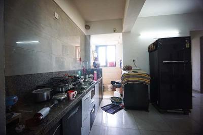 Kitchen Image of 1141 Sq.ft 3 BHK Apartment / Flat for sale in Suryam Ananta, Vastral Ahmedabad for Rs. 6800000