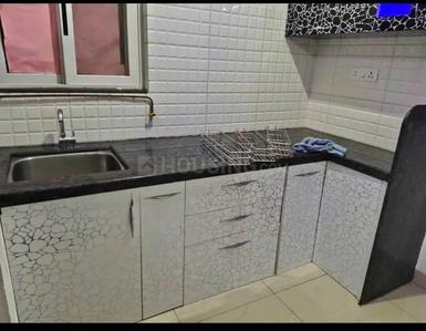Kitchen Image of 650 Sq.ft 1 BHK Apartment / Flat for sale in Majestique Manhattan, Wagholi Pune for Rs. 4500000