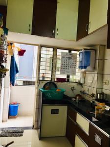 Kitchen Image of 720 Sq.ft 1 BHK Apartment / Flat for sale in Solitaire Sky, Odhav Ahmedabad for Rs. 2600000