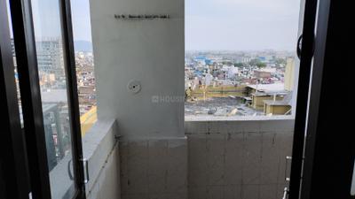 Balcony Image of 913 Sq.ft 2 BHK Apartment / Flat for rent in Laabham Residency, Pipliyahana Indore for Rs. 17000