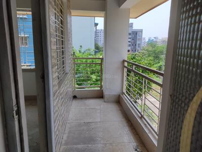 Balcony Image of 960 Sq.ft 2 BHK Apartment / Flat for sale in Amistad, New Town Kolkata for Rs. 6400000