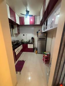 Kitchen Image of 690 Sq.ft 1 BHK Apartment / Flat for sale in JD Green Paradise, Lohegaon Pune for Rs. 4700000