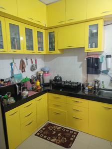 Kitchen Image of 1200 Sq.ft 3 BHK Apartment / Flat for rent in Pristine Green, Moshi Pune for Rs. 27000