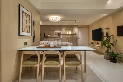 Kitchen Image of 2295 Sq.ft 3 BHK Apartment / Flat for sale in Orchid Regal, Makarba Ahmedabad for Rs. 10500000