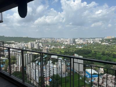 Balcony Image of 1890 Sq.ft 4 BHK Apartment / Flat for sale in Skyi Songbirds , Bhugaon Pune for Rs. 17500000
