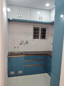 Kitchen Image of 750 Sq.ft 1 BHK Apartment / Flat for rent in Madhapur Hyderabad for Rs. 28000
