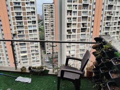 Balcony Image of 950 Sq.ft 2 BHK Apartment / Flat for sale in NSG The Royal Mirage, Rahatani Pune for Rs. 7200000