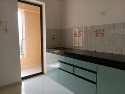 Kitchen Image of 560 Sq.ft 1 BHK Apartment / Flat for rent in Joyville Celestia, Shewalewadi Pune for Rs. 20000