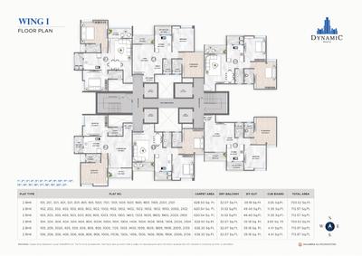 Image of 950 Sq.ft 2 BHK Apartment / Flat for sale in Dynamic Grandeur Premium I, Undri, Pune for Rs. 5500000