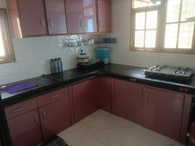 Kitchen Image of 620 Sq.ft 1 BHK Apartment / Flat for rent in Shanti Rakshak, Yerawada Pune for Rs. 25000