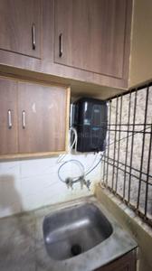 Kitchen Image of 900 Sq.ft 1 BHK Duplex for rent in Vikas Nagar Lucknow for Rs. 19000