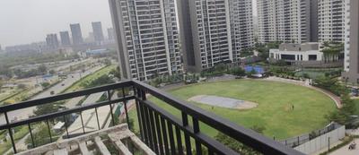 Balcony Image of 2071 Sq.ft 3 BHK Apartment / Flat for rent in Sobha City, Sector 108 Gurgaon for Rs. 72000
