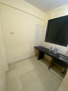 Kitchen Image of 650 Sq.ft 1 BHK Apartment / Flat for rent in Kopar Khairane Navi Mumbai for Rs. 18000