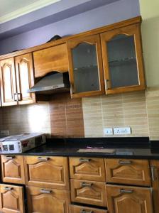 Kitchen Image of 1200 Sq.ft 2 BHK Builder Floor for rent in Palam Vihar Gurgaon for Rs. 31000