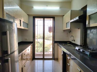 Kitchen Image of 950 Sq.ft 2 BHK Apartment / Flat for sale in Ashar Pulse, Thane West Thane for Rs. 13500000