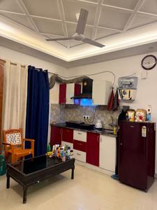 Living Room Image of 700 Sq.ft 1 BHK Builder Floor for rent in Clement Town Dehradun for Rs. 19000