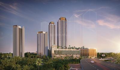 Image of 3232 Sq.ft 4 BHK Apartment / Flat for sale in Purva Panorama, Thane West, Thane for Rs. 65000000