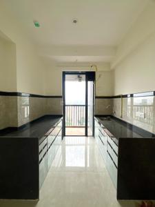 Kitchen Image of 1014 Sq.ft 2 BHK Apartment / Flat for rent in DSS Mahavir Spring, Thane West Thane for Rs. 50000