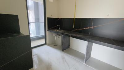 Kitchen Image of 1100 Sq.ft 3 BHK Apartment / Flat for rent in The Address By GS , Thane West Thane for Rs. 75000