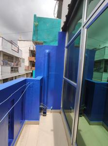 Balcony Image of 450 Sq.ft 1 RK Independent House for rent in Shivaji Nagar Bengaluru for Rs. 15000