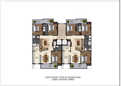 Image of 2034 Sq.ft 3 BHK Builder Floor for sale in SJP Shri Radha Gulmohar Apartment, Govardhan, Mathura for Rs. 10000000