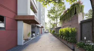 Image of 2027 Sq.ft 3 BHK Apartment / Flat for sale in Vesu, Surat for Rs. 9500000