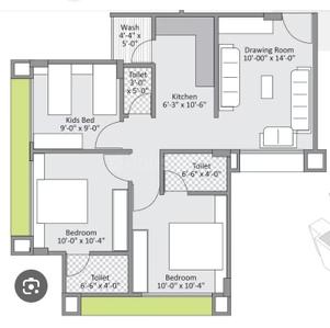 3 BHK Flat