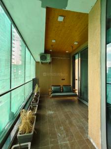 Balcony Image of 2200 Sq.ft 4 BHK Apartment / Flat for sale in MK The Palladia, Sargasan Gandhinagar for Rs. 23500000