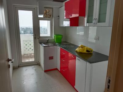 Kitchen Image of 1800 Sq.ft 3 BHK Apartment / Flat for sale in DLF New Town Heights, New Town Kolkata for Rs. 15000000