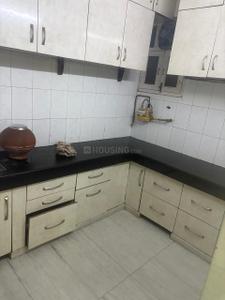 Kitchen Image of 1800 Sq.ft 3 BHK Builder Floor for rent in Lajpat Nagar New Delhi for Rs. 90000