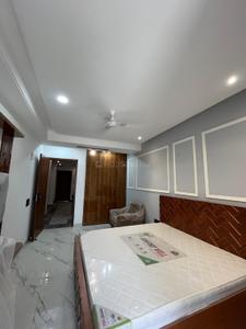 Bedroom Image of 350 Sq.ft 1 RK Builder Floor for rent in Sector 56 Gurgaon for Rs. 25000