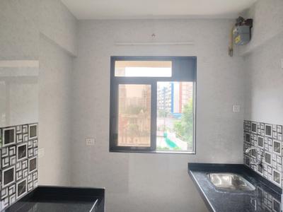 Kitchen Image of 700 Sq.ft 1 BHK Apartment / Flat for rent in Rosa Elite, Thane West Thane for Rs. 16200