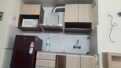 Kitchen Image of 440 Sq.ft 1 RK Apartment / Flat for sale in Supertech Ecociti, Sector 137 Noida for Rs. 4000000
