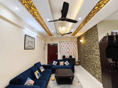 Living Room Image of 1240 Sq.ft 2 BHK Apartment / Flat for sale in Panathur Bengaluru for Rs. 13000000