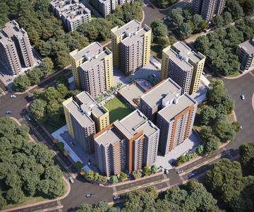 Image of 3100 Sq.ft 4.5 BHK Apartment / Flat for sale in Soham Residency Phase II Building A And F, Patel Nagar, Surat for Rs. 13000000