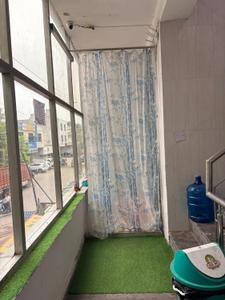 Balcony Image of Comfort Care boys pg in New Industrial Township, Faridabad