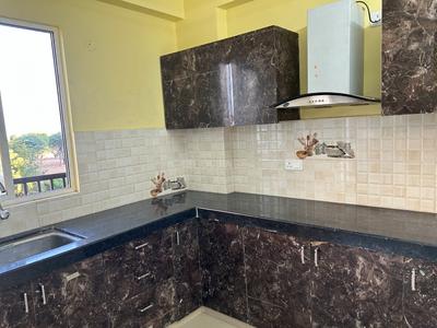 Kitchen Image of 918 Sq.ft 3 BHK Apartment / Flat for sale in Manglam Aadhar Vaishali Estate, Girdharipura Jaipur for Rs. 5500000