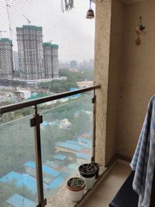 Balcony Image of 760 Sq.ft 2 BHK Apartment / Flat for sale in Puneet Kanchanganga, Thane West Thane for Rs. 13500000