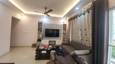 Living Room Image of 1575 Sq.ft 3 BHK Apartment / Flat for sale in SJR Blue Water PH 3, Parappana Agrahara Bengaluru for Rs. 18200000