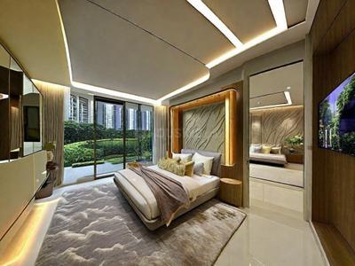 Bedroom Image of 1356 Sq.ft 3 BHK Apartment / Flat for sale in Rustomjee Vista Bay, Sewri Mumbai for Rs. 57500000