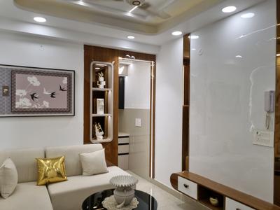 Living Room Image of 600 Sq.ft 2 BHK Apartment / Flat for sale in Hans Builders Floor, Dwarka Mor New Delhi for Rs. 3800000