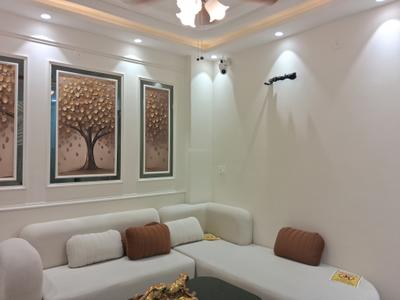 Living Room Image of 600 Sq.ft 2 BHK Builder Floor for sale in Dwarka Mor New Delhi for Rs. 4600000
