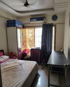 Bedroom Image of the terrace house in Kharghar, Navi Mumbai