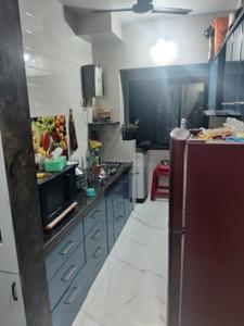 Kitchen Image of 640 Sq.ft 1 BHK Apartment / Flat for sale in Ajanta Empress, Airoli Navi Mumbai for Rs. 9800000