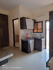Kitchen Image of 1000 Sq.ft 1 RK Builder Floor for rent in Mahalakshmi Nagar Indore for Rs. 11000