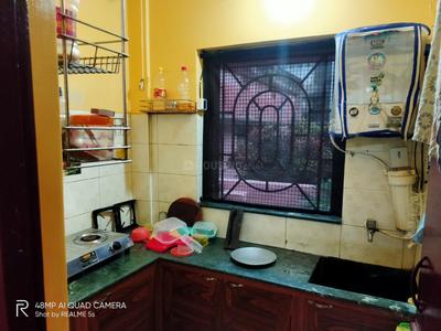Kitchen Image of 650 Sq.ft 2 BHK Builder Floor for rent in Belghoria Kolkata for Rs. 15000