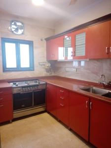 Kitchen Image of 3500 Sq.ft 4 BHK Builder Floor for rent in Hauz Khas New Delhi for Rs. 145000